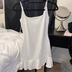 White Graduation Dress